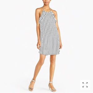 J Crew Striped Halter Dress 🌼